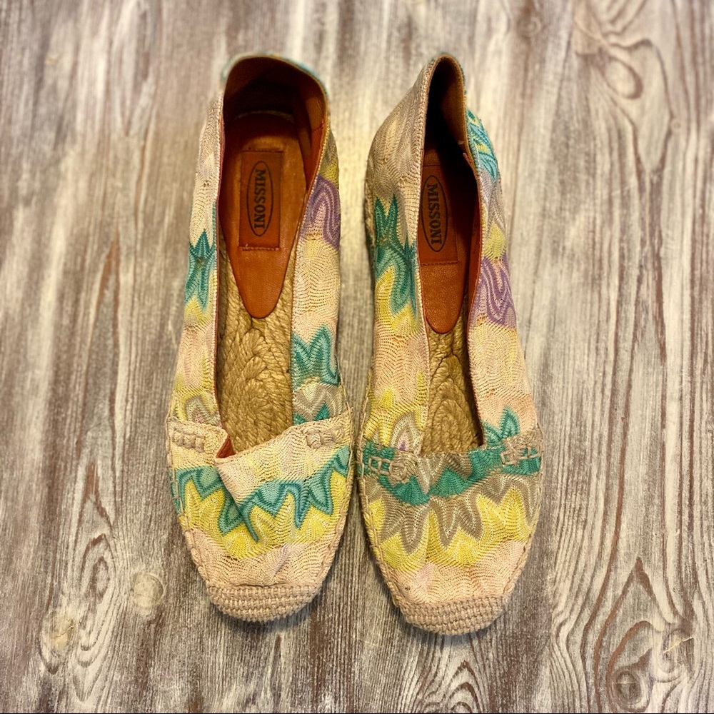 Missoni Espadrille Flats | US 8 / Spain 39